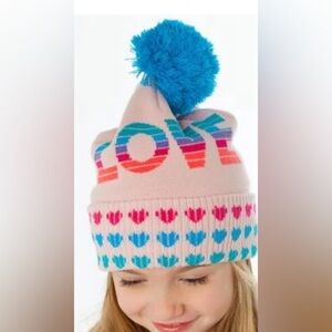 Chaser Multicolor Love Pom-Pom Hat